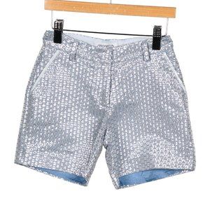 SIMONETTA KIDS Girls' Metallic Shorts